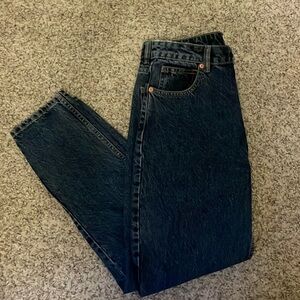 Zara Dark Wash High-Waisted Jeans
